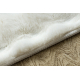 Teppe BUBBLE hvite 11 IMITATION OF RABBIT fur 3D strukturell