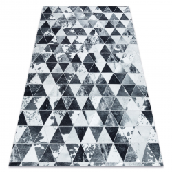 Μοκέτα PATCHWORK 21716 γκρι - Δέρμα αγελάδας, Τρίγωνα 