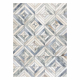Tæppe PATCHWORK 21721 beige / grå - Kohud, geometrisk