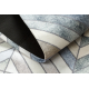 Tæppe PATCHWORK 21721 beige / grå - Kohud, geometrisk