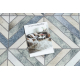 Tæppe PATCHWORK 21721 beige / grå - Kohud, geometrisk