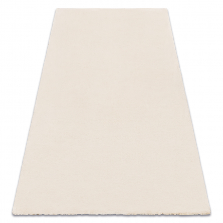 Moderne tæppe TEDDY NEW sand 52 shaggy, plys, meget tyk beige