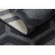 Preproga SAMPLE Sisal NEWPORT E7677 heksagon, antracit