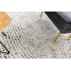 Moderný koberec VZOR FREUD J0021- krémová / antracit
