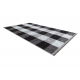 Teppich SAMPLE UBAO 001 Schachbrett Vintage grau
