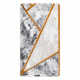 Matta SAMPLE STONE 001 Marble, geometrisk grå / guld