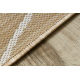 Tapis SAMPLE NUMUNE DUO 24233A Diamants écru 