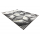 килим SAMPLE Este Friese Soft CUBE гумка 3D - сірий
