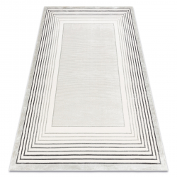 Carpet SAMPLE GRAND DIVA A158 Frame cream / grey