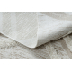Carpet ECO SISAL MOROC 22314 rhombuses, lines, boho fringe - structural beige / cream