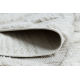 Kilimas MOROC 22322 rombai, linijos, boho Ekologiškas, Eko sizalis, kutai - struktūrinis smėlio spalvos / kremastaas