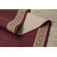 Runner anti-slip INCA maroon 80cm
