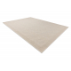 Vilnonis kilimas VILLA 7636/68200 Zigzagas SIZAL, plokščio audinio smėlio spalvos