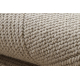 Tappeto in lana VILLA 7636/68200 Zigzag SIZAL, tessitura piatta beige