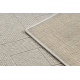 Tapete de lã VILLA 7636/68200 Zigzag SIZAL, tecido plano bege