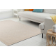 Tapis en laine VILLA 7636/68200 Zigzag SIZAL, tissé à plat beige