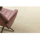 Tapis en laine VILLA 8986/69400 Plaine SIZAL, tissé à plat beige