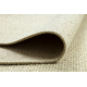 Tapis en laine VILLA 8986/69400 Plaine SIZAL, tissé à plat beige