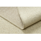Tapis en laine VILLA 8986/69400 Plaine SIZAL, tissé à plat beige