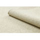 Tapis en laine VILLA 8986/69400 Plaine SIZAL, tissé à plat beige