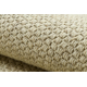 Tapis en laine VILLA 8986/69400 Plaine SIZAL, tissé à plat beige