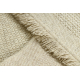 Tapis en laine VILLA 8986/69400 Plaine SIZAL, tissé à plat beige