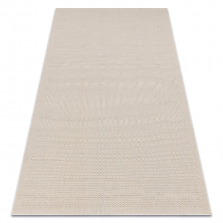 Tapis en laine VILLA 8986/68200 Plaine SIZAL, tissé à plat beige