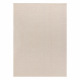 Tappeto in lana VILLA 8986/68200 Un colore SIZAL, tessitura piatta beige