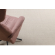 Tappeto in lana VILLA 8986/68200 Un colore SIZAL, tessitura piatta beige