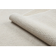 Tappeto in lana VILLA 8986/68200 Un colore SIZAL, tessitura piatta beige