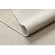 Tappeto in lana VILLA 8986/68200 Un colore SIZAL, tessitura piatta beige