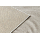 Tappeto in lana VILLA 8986/68200 Un colore SIZAL, tessitura piatta beige
