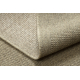 Tappeto in lana VILLA 8986/69500 Un colore SIZAL, tessitura piatta beige scuro