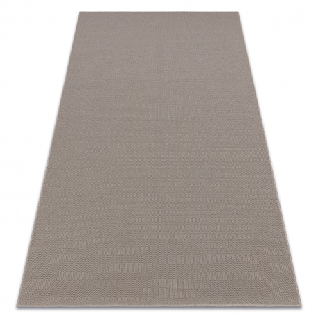 Tappeto in lana VILLA 8986/68400 Un colore SIZAL, tessitura piatta gris