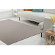 Tappeto in lana VILLA 8986/68400 Un colore SIZAL, tessitura piatta gris