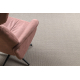 Шерстяний килим VILLA 8986/68400 Однотонний SIZAL, плетіння сірий