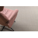 Tappeto in lana VILLA 8986/68400 Un colore SIZAL, tessitura piatta gris
