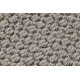 Tappeto in lana VILLA 8986/68400 Un colore SIZAL, tessitura piatta gris