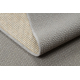 Tappeto in lana VILLA 8986/68400 Un colore SIZAL, tessitura piatta gris