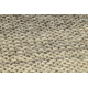 Wollen tapijt VILLA 7796/72800 Enkele kleur SIZAL, platgeweven beige