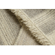 Vilnonis kilimas VILLA 7796/72800 Juostelės SIZAL, plokščio audinio smėlio spalvos