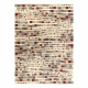 Vlněný koberec KILIM 7950/52933 Geometrický béžový / šedá / bordó