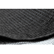 Alfombra, Alfombra de pasillo MIMO 5979 sisal exterior marco color negro