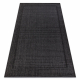 Fonott TIMO 5979 sizal szőnyeg szabadtéri keret fekete