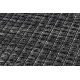 Alfombra MIMO 5979 sisal exterior marco color negro