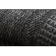 Fonott TIMO 5979 sizal szőnyeg szabadtéri keret fekete