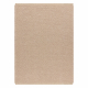 Teppich JUTE 3650 beige Linien - Jute, flachgewebt, Fransen