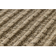 Kilimas JUTE 3651 smėlio spalvos Vienspalvis - džiutas, plokščias austas, kutais