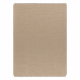 Alfombra JUTE 3731 beige obscuro uniforme - yute, tejido plano, flecos