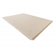 Carpet JUTE 3731 cream / beige - jute, flat-woven, fringes